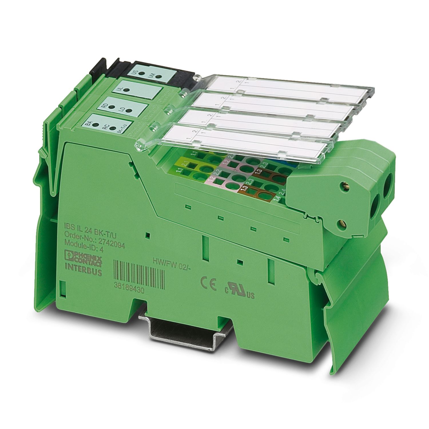 IBS IL 24 BK-T/U-2MBD-PAC