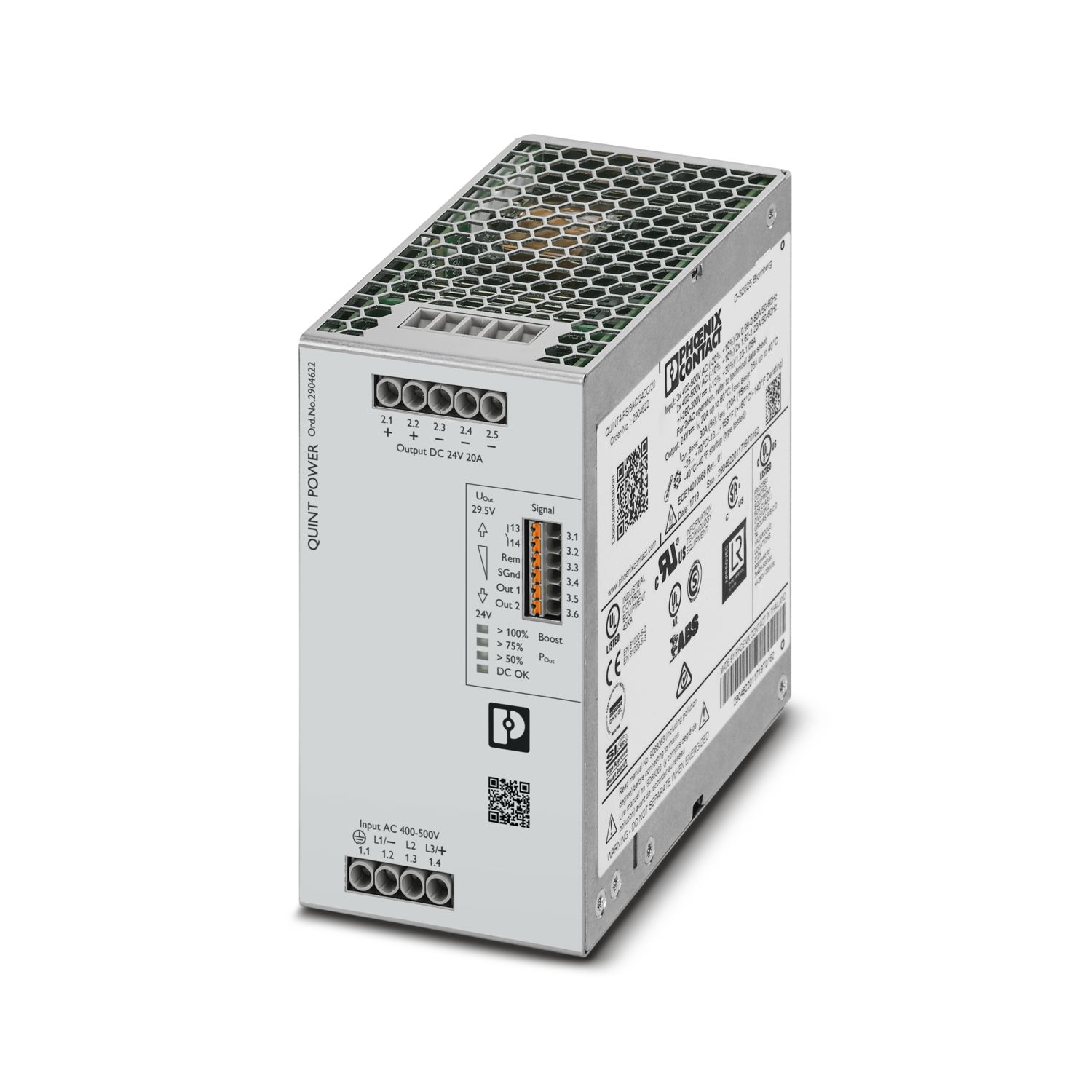 QUINT4-PS/3AC/24DC/20