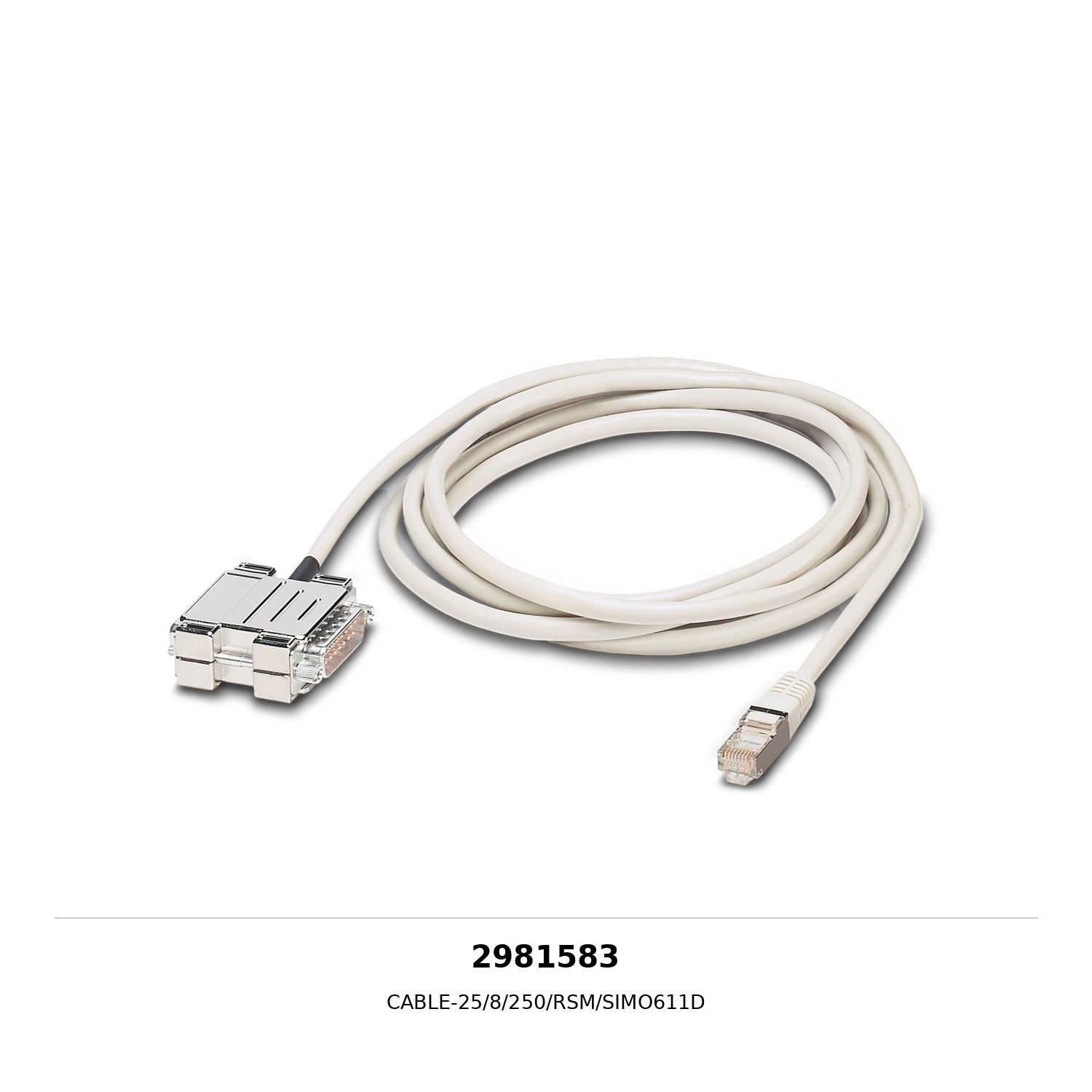 CABLE-25/8/250/RSM/SIMO611D